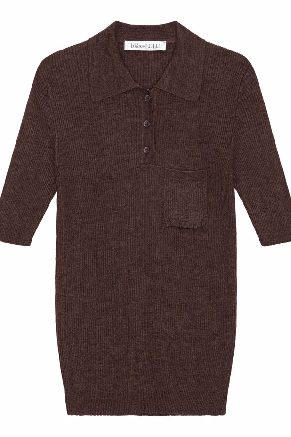 IBLAMELULU LUCA POLO LIGHT BROWN